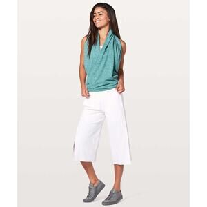 Lululemon Vinyasa Scarf *Rulu in Tonka Stripe Heathered Cascades Turquoise Sea